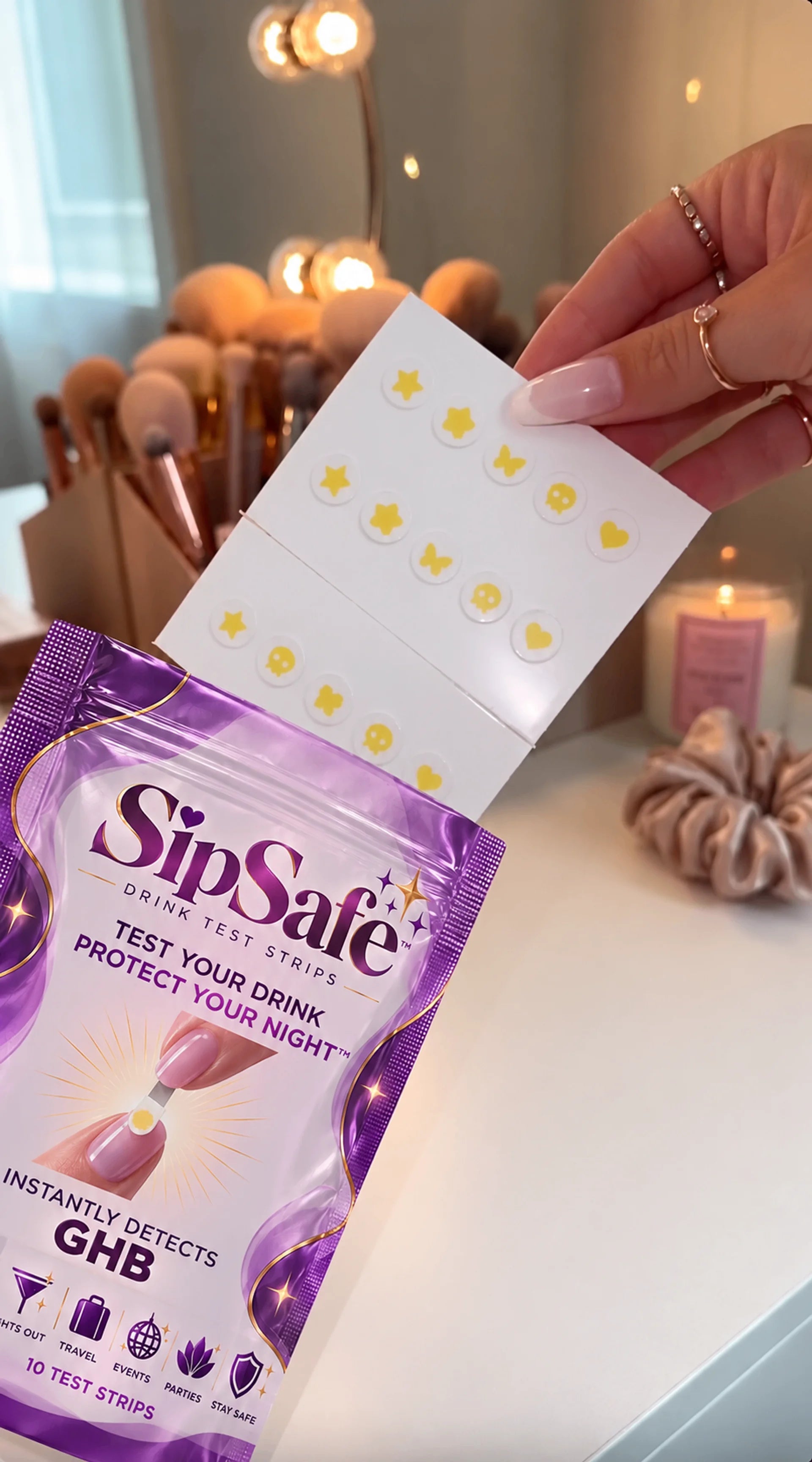 SIpSafe Drink Test Strips